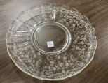 Rose Point Torte Plate