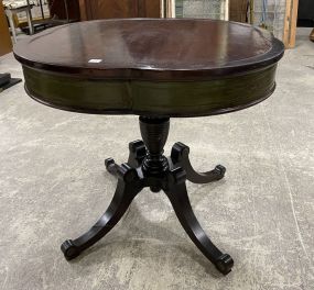 Sheraton Pedestal Lamp Table