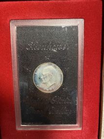 1971 40% Silver Proof Brilliant Uncirculated Eisenhower Dollar