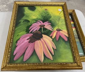 Linda Kirby Painting of Sunflowers