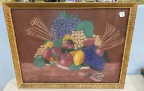 HV Magee Grapes Still Life Painting