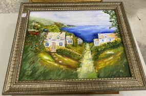 Linda Kirby Ocean View Painting