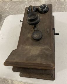 Antique Electric Wall Phone