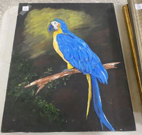 Linda Kirby Parrot Painting