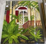 Linda Kirby Painting Doorway