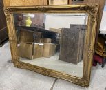 Gold Gilt Framed Rectangle Wall Mirror
