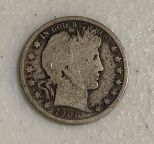 1906-D Barber Half Dollar