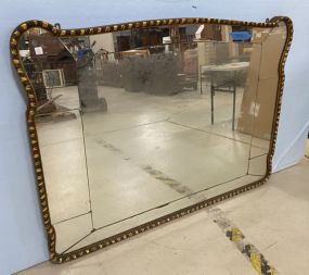 Large Antique Wall Mirror