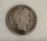 1909-S Barber Half Dollar