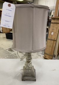 Decorative Glass Candle Stick Lamp