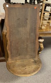 Large Antique Wall Shelf