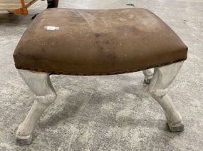 Horse Paw Saddle Stool