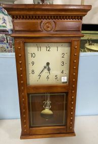 Antique Reproduction Battery Operated Wall Clock