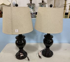 Pair of Modern Vase Table Lamps