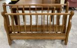 Oakwood Furniture Co. Oak Queen/Full Size Bed