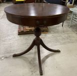 Mahogany Duncan Phyfe Drum Table