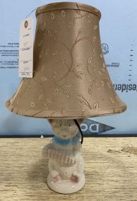 Vintage Ceramic Bear Lamp
