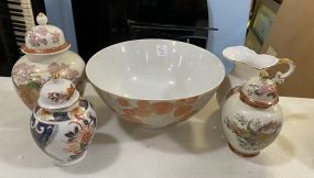 Group of Oriental Porcelain Pottery