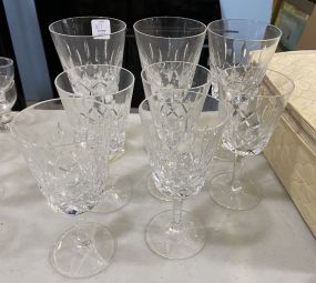 8 Gorham Crystal Stemware