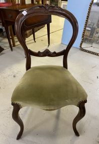 French Style Mahogany Side Chair
