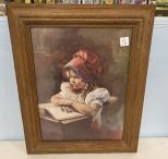 Framed Print of School Girl