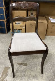 Mahogany Duncan Phyfe Accent Chair