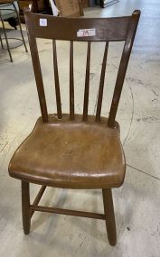 Primitive Style Hand Crafted Accent Chair