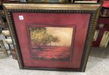 Modern Framed Landscape Print