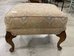 Upholstered Queen Anne Stool