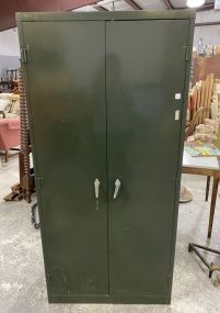 Metal Two Door Storing Cabinet