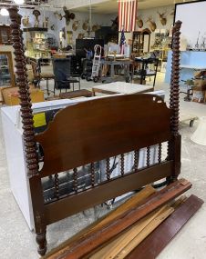 Full Size Jenny Lind Style Four Poster Bed