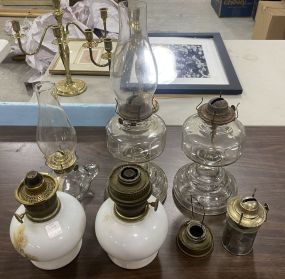 Group of Oil Lamps