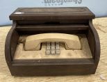 Vintage Cylinder Telephone Box