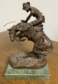 Frederick Remington Cowboy Statue