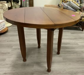 Round Farm House Style Small Table