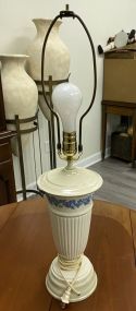 Wedgwood Porcelain Vase Lamp