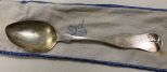 Coin Silver Serving Spoon