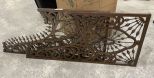 Pair of Ornate Wood Corner Pieces