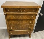 Early 20th Century Tiger Oak Chest of Drawers
