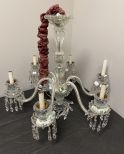 6 Arm Crystal Chandelier