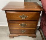 Late 20th Century Cherry Night Stand