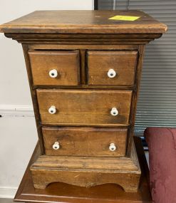 Late 20th Century Primitive Side Table