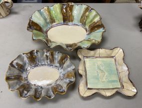 K Ray Hand Crafted Pottery Bowls
