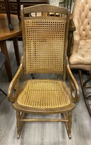 Vintage Mahogany Rocking Chair