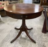 Mersman Mahogany Drum Table