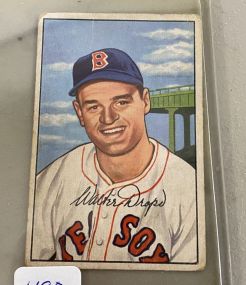 1952 Walt Dropo Baseball Card