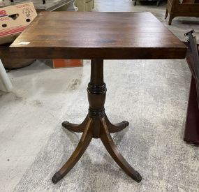 Mahogany Pedestal Table