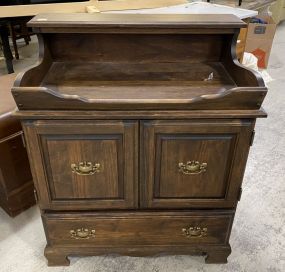 Pine Dry Sink Cabinet