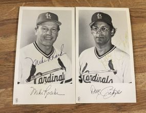 Dave Ricketts and Mike Roarke Autographs