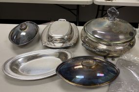 Group of Silver Plate Pieces